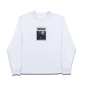 The End Long Sleeve - White size Small